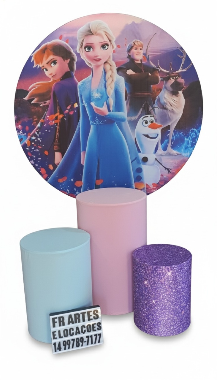 Jogo de Capa (Painel + Cilindros) Frozen 1 - FR artes