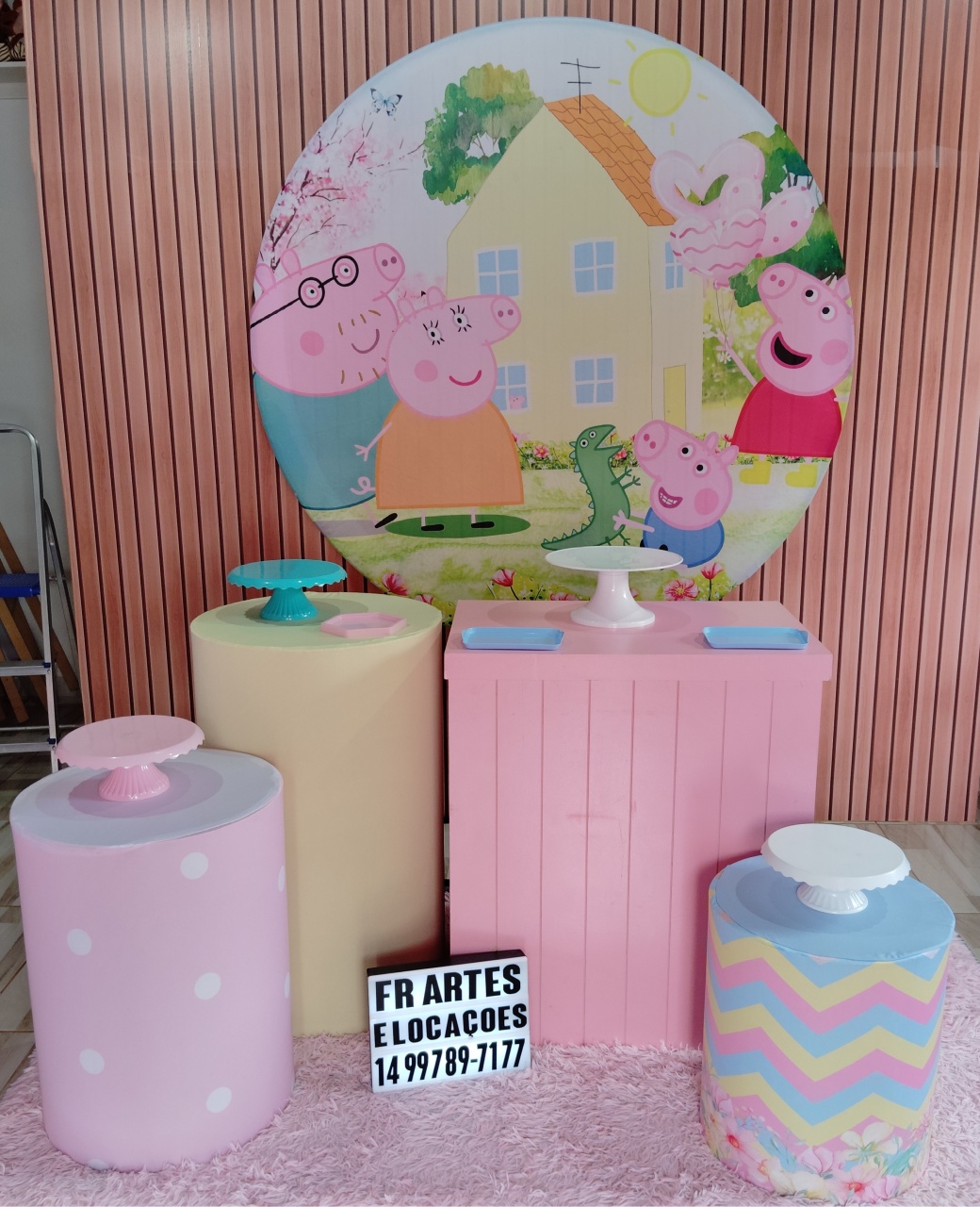 Peppa Pig Rosa - Prata - FR artes