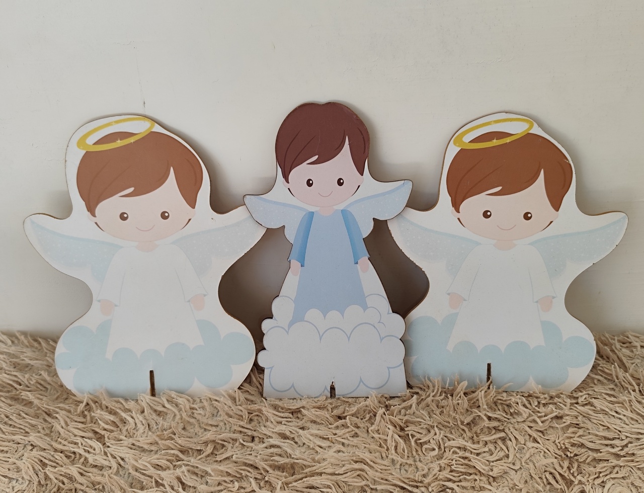 Display de Mesa Batizado Anjo - FR artes