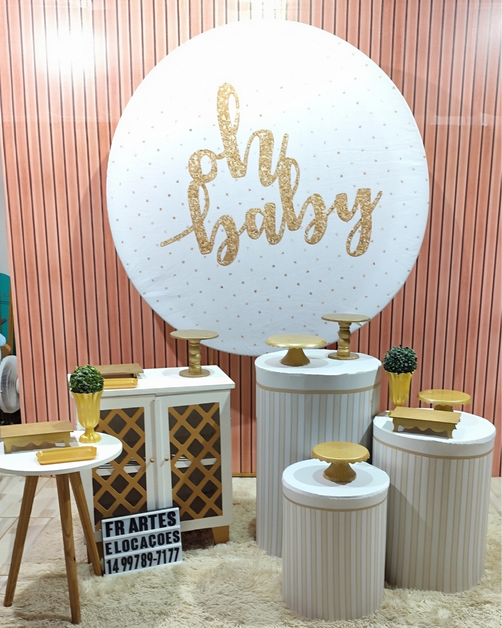 Oh Baby -  Ouro - FR artes
