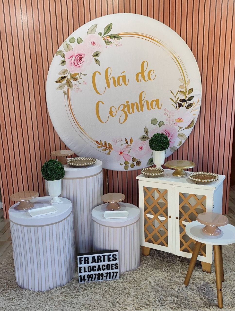 Chá de Cozinha - Ouro - FR artes