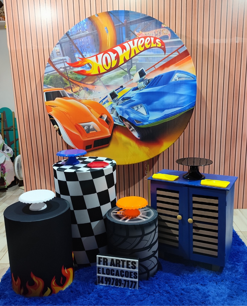 Hotwheels Laranja -  Prata - FR artes