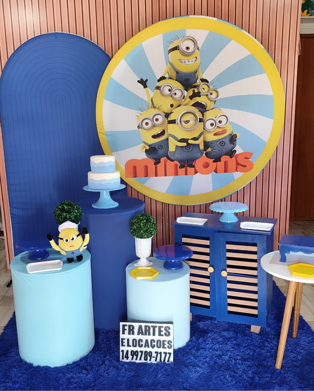 Minions -  Completo (Incluir Pelucia) - FR artes