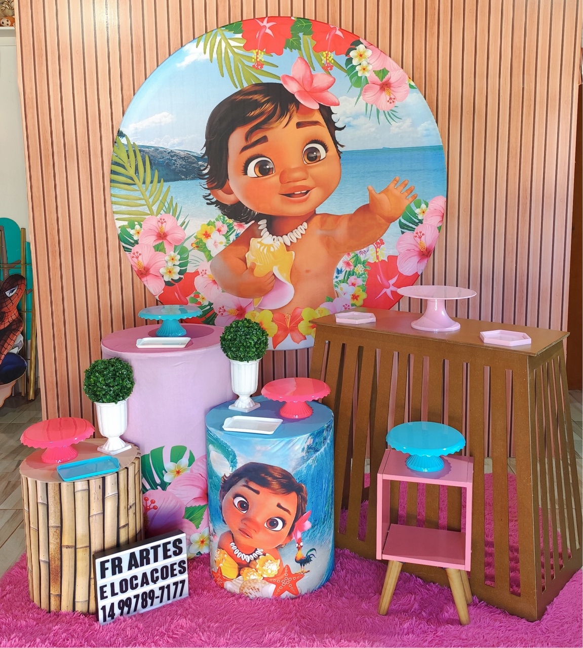 Moana Baby - Ouro - FR artes