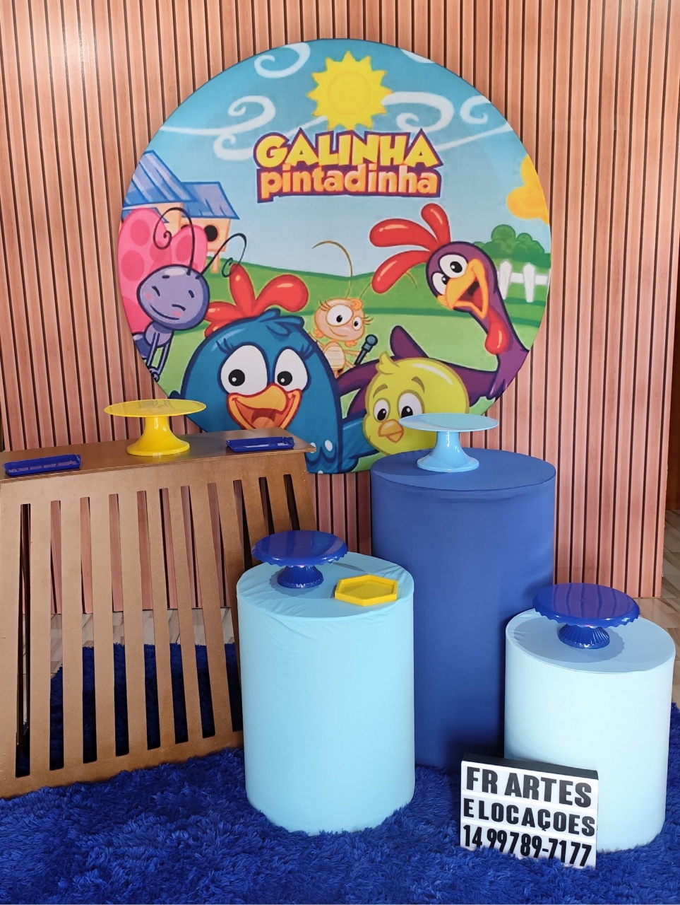 Galinha Pintadinha - Prata - FR artes