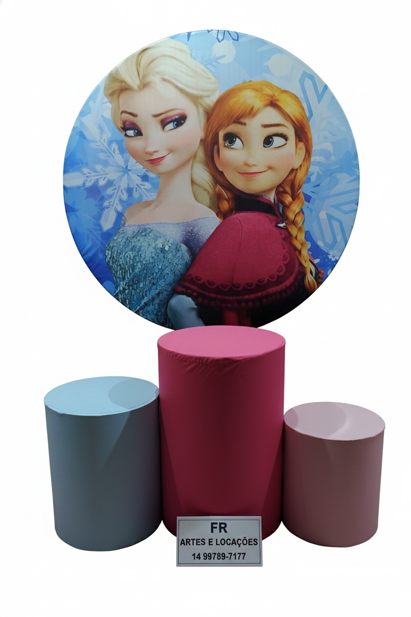 Jogo de Capa (Painel + Cilindros) Frozen 2 - FR artes