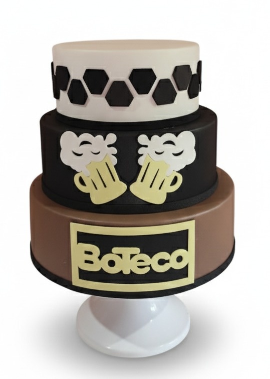 Bolo Fake Tematico Boteco - FR artes