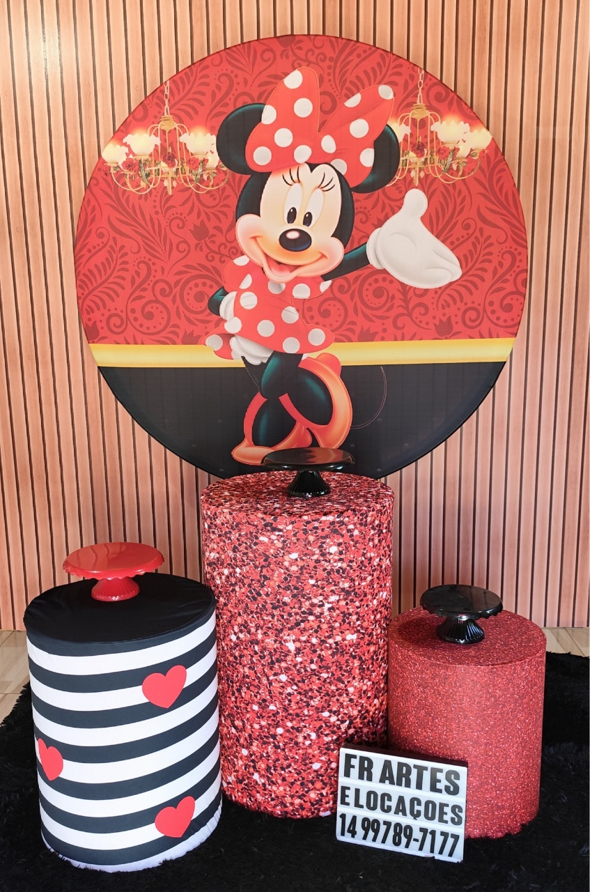 Minnie Vermelha 2 -  Bronze - FR artes