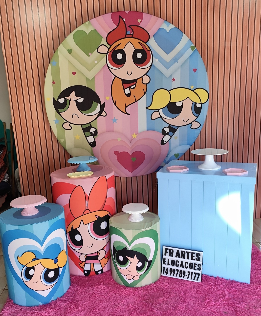 Meninas Super Poderosas -  Prata - FR artes