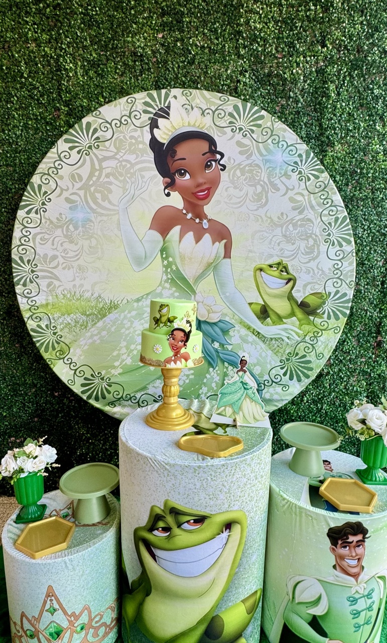 Princesa Tiana Kit 1 - Peguemontejaragua