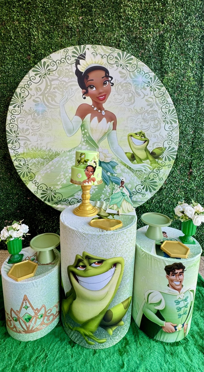 Princesa Tiana Kit 2 - Peguemontejaragua