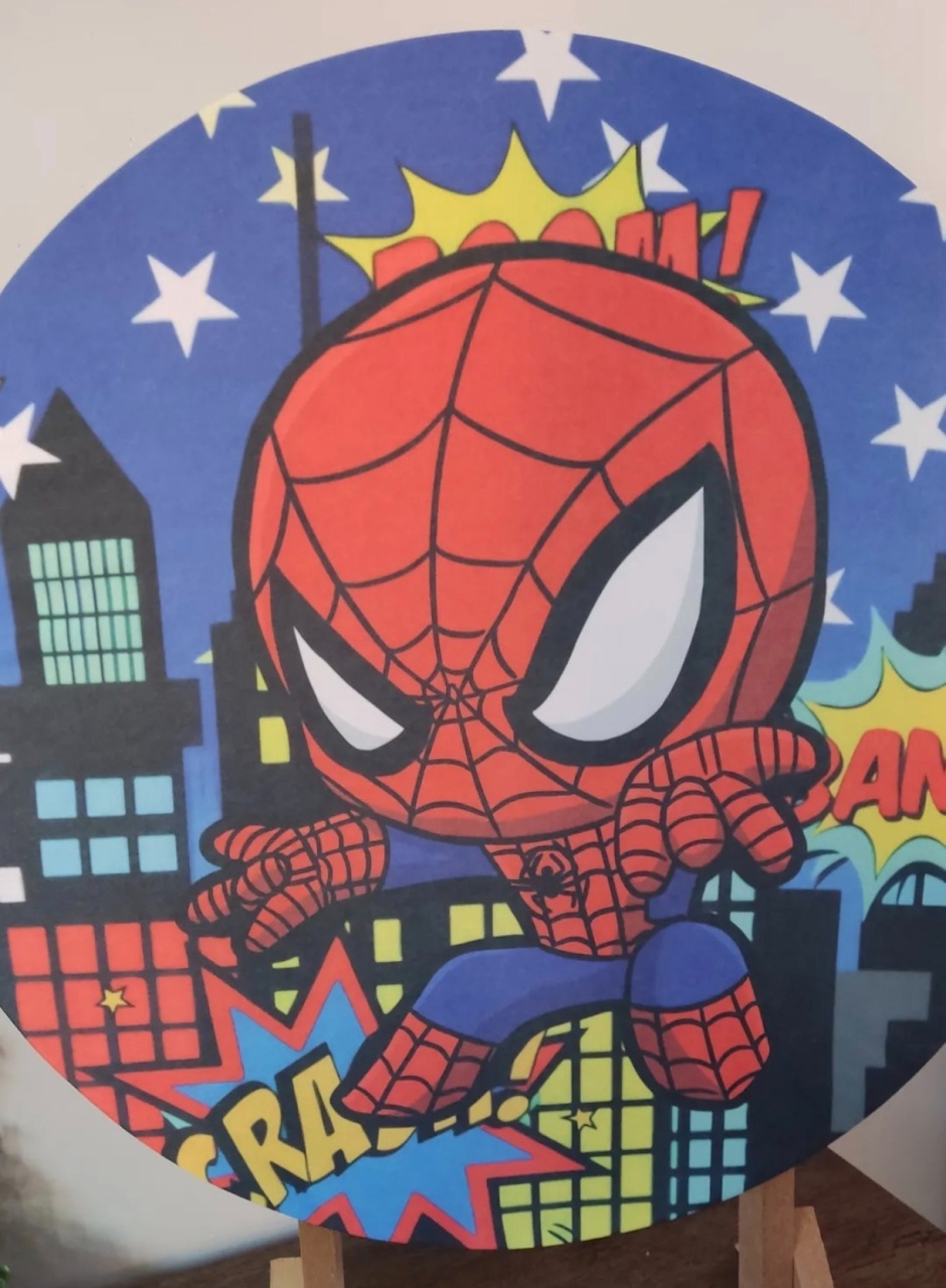 Homem Aranha Baby 1(Capa) - Minifestaliv 