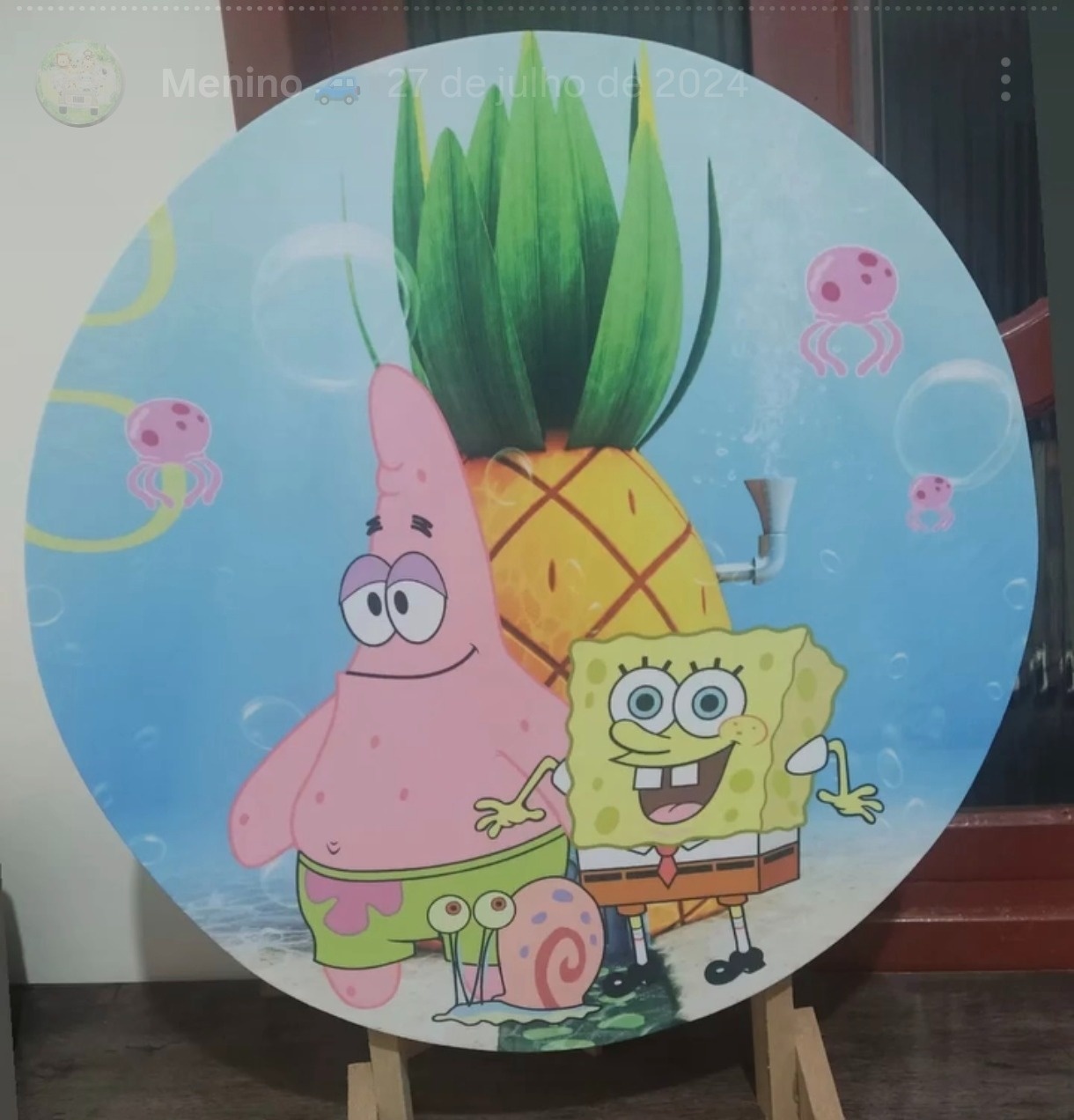 Bob Esponja (Capa) - Minifestaliv 
