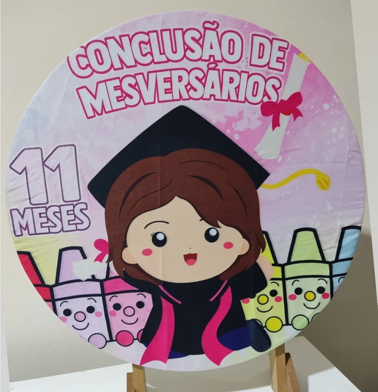 Conclusão Mêsversário Menina - Minifestaliv 