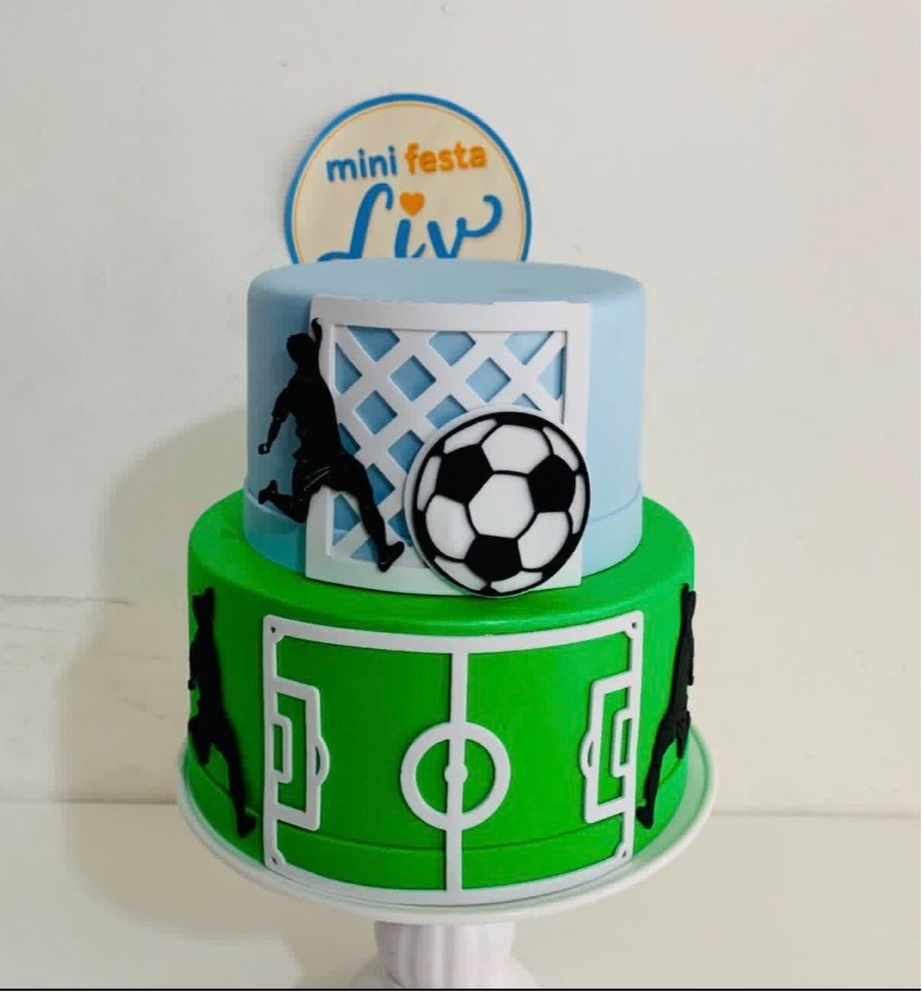 Bolo Fake Futebol - Minifestaliv 