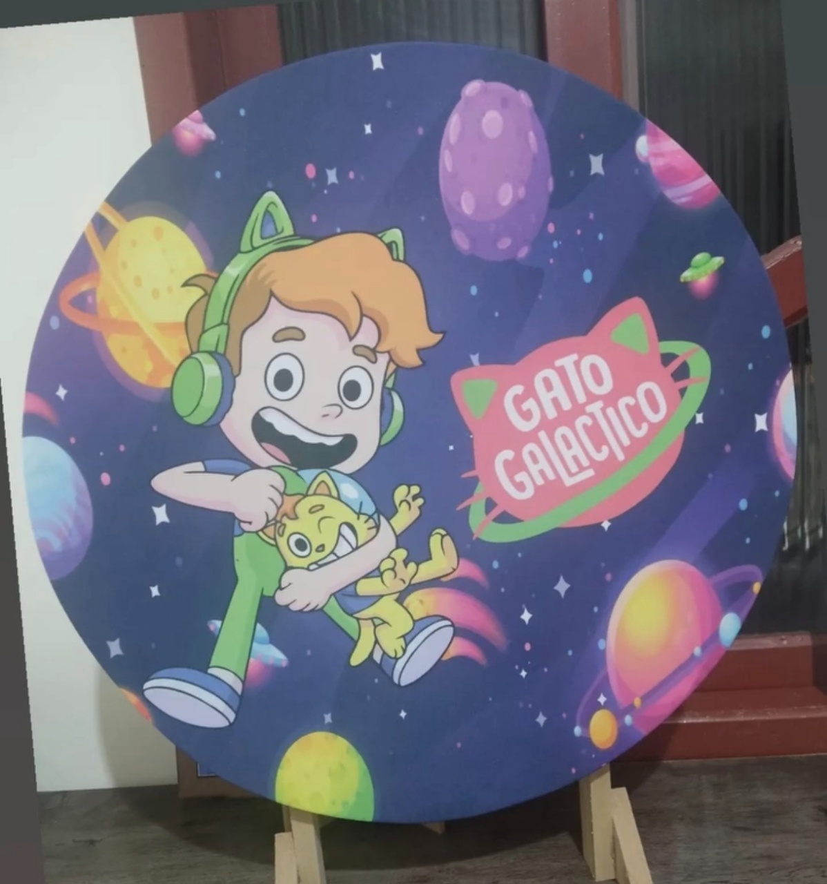 Gato Galáctico (Capa) - Minifestaliv 