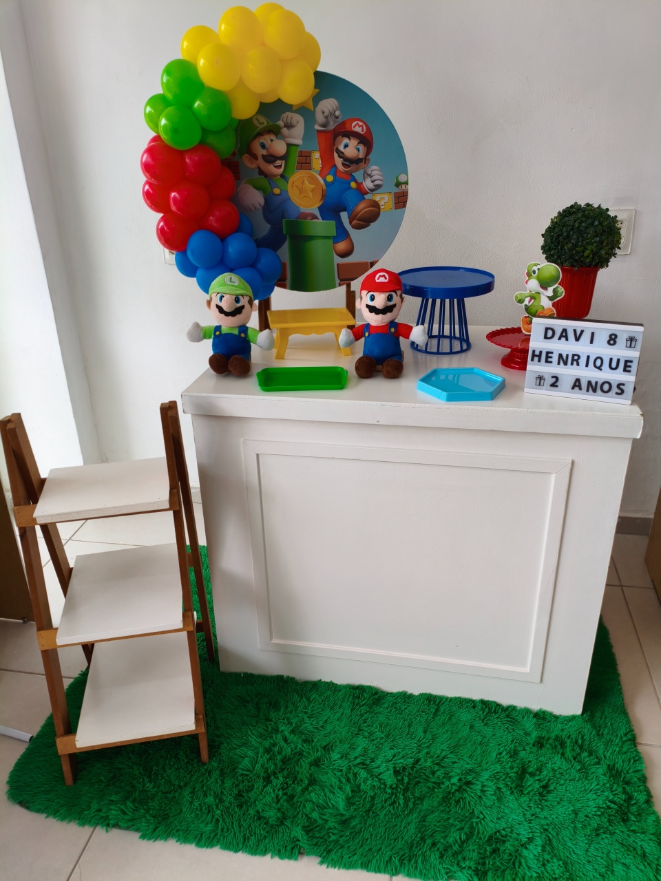 Kit Super Mario E Luige  - Minifestaliv 