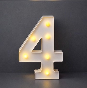 Led 4 de Mesa  - Minifestaliv 