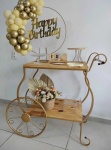 Carrinho Dourado Luxo  - imagem 2