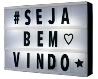 Placa Led de Mesa  - Minifestaliv 