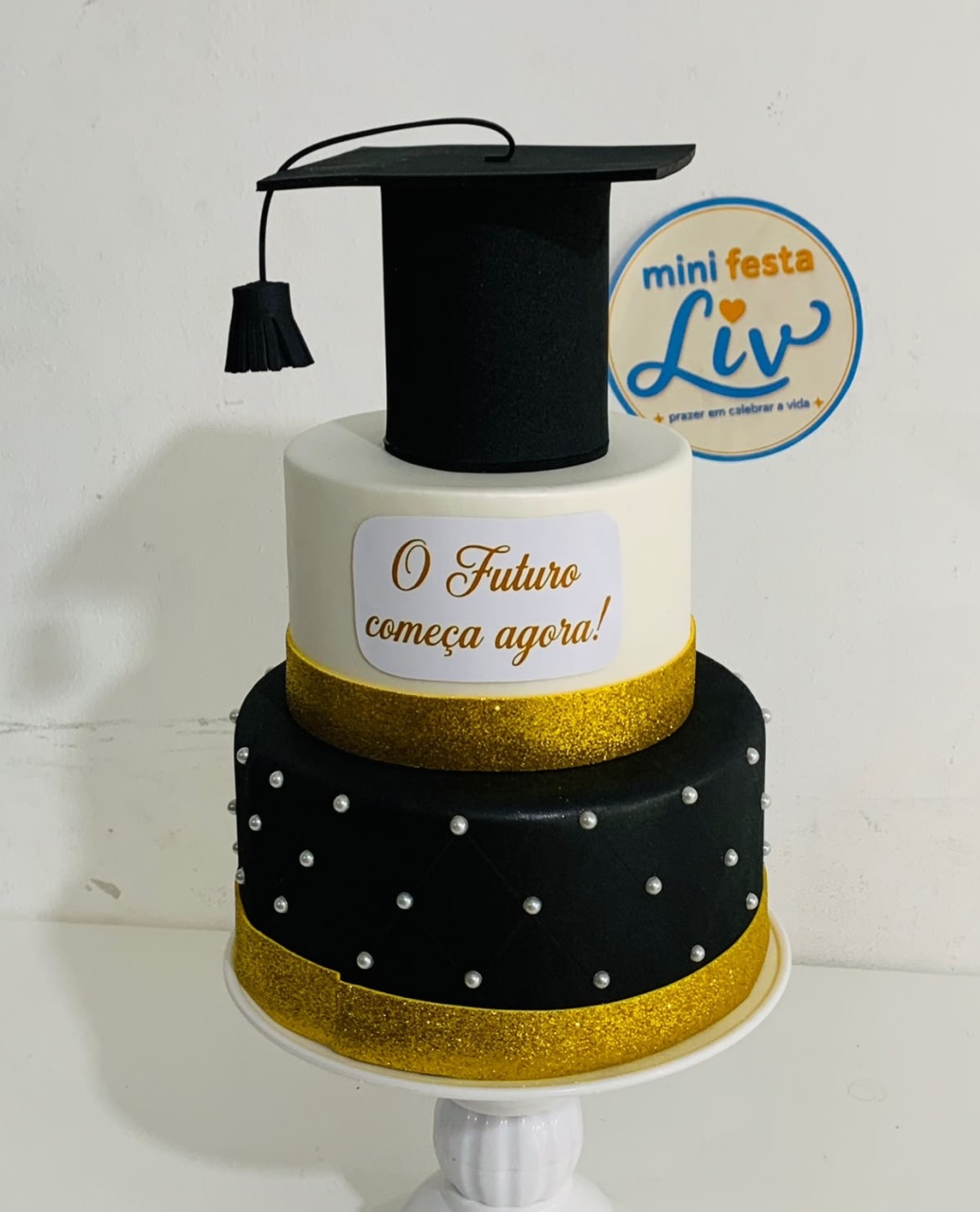 Bolo de Formatura - Minifestaliv 