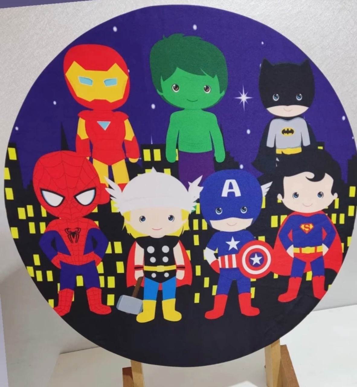 Heróis Baby 1 (Capa) - Minifestaliv 
