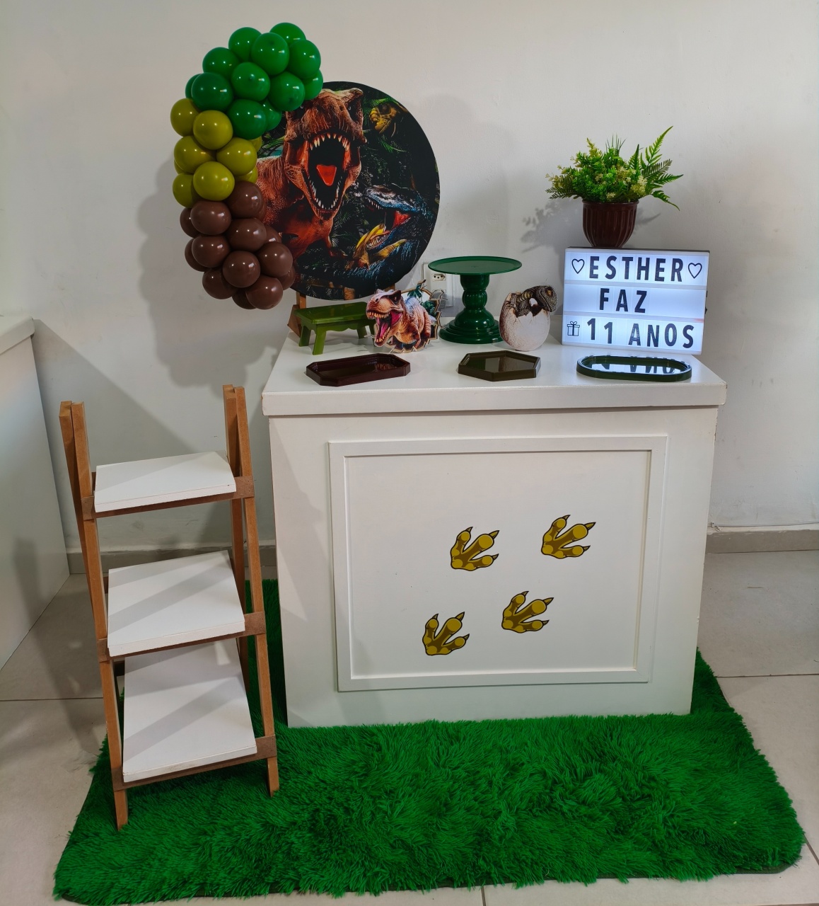 Kit Essencial Dinossauro  - Minifestaliv 