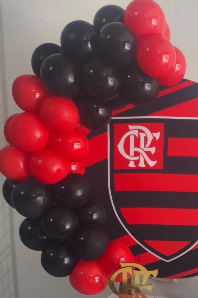 Arco de Balões Pp, Cores Simples. - Minifestaliv 