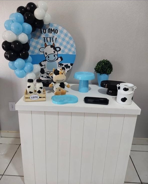 Kit Básico Amo Tetê Menino  - Minifestaliv 