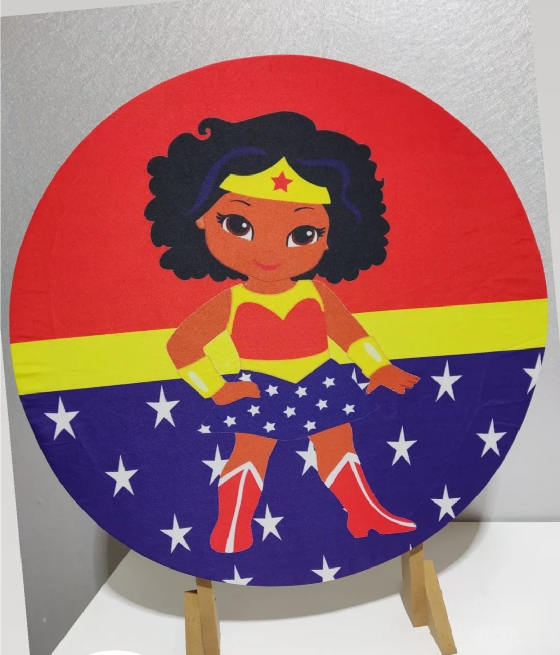 Mulher Maravilha Negra (Capa) - Minifestaliv 