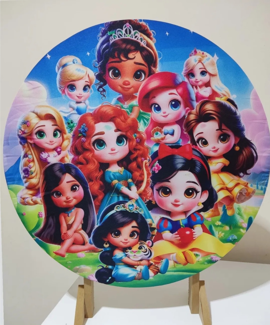 Princesas Baby(Capa) - Minifestaliv 