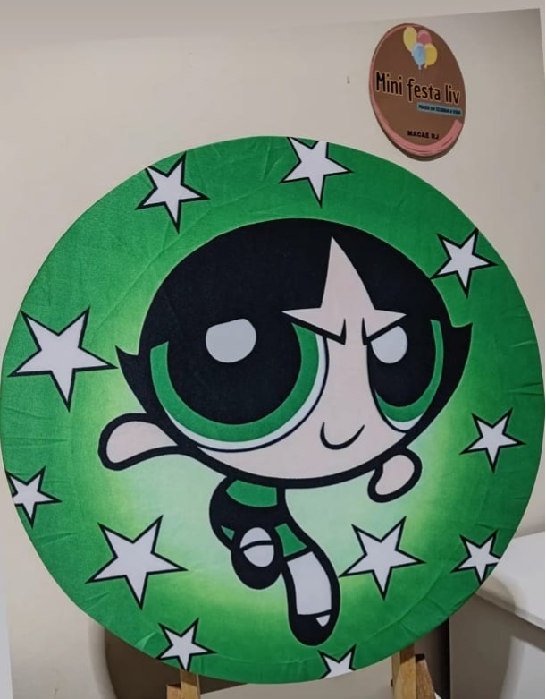 Super Poderosas Docinho(Capa) - Minifestaliv 