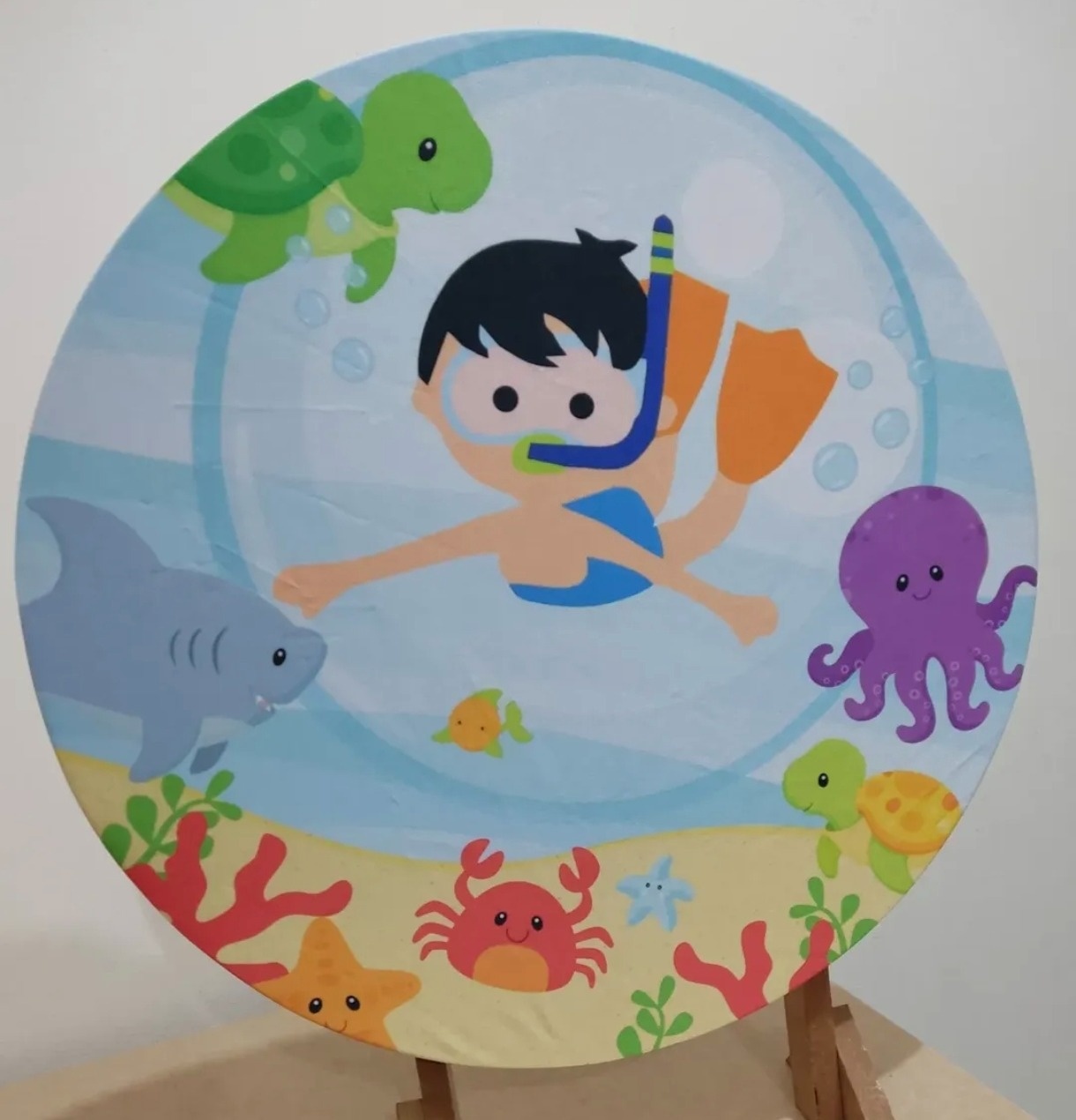 Fundo Do Mar Menino(Capa) - Minifestaliv 