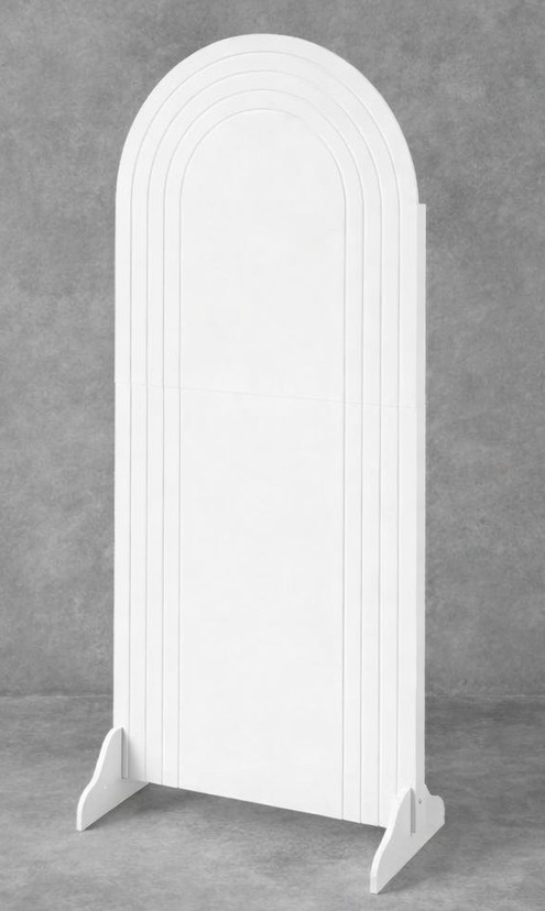 Painel Branco Frisado P - Minifestaliv 