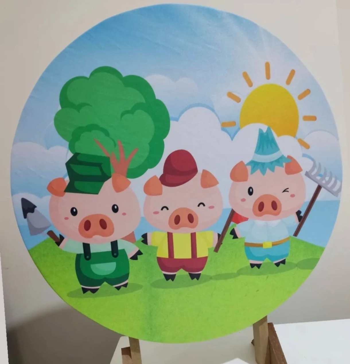 Os Três Porquinhos (Capa) - Minifestaliv 