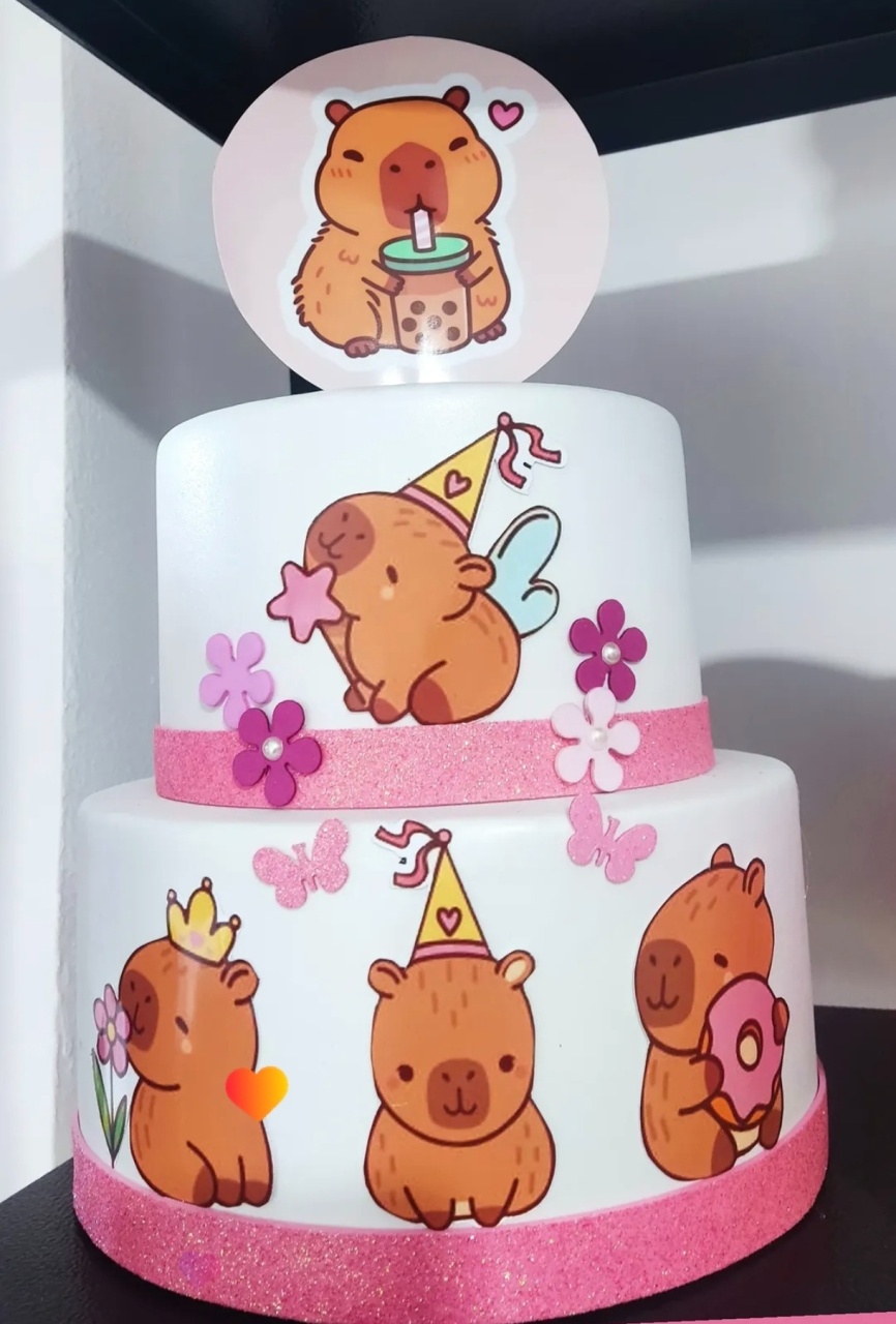 Capivara Bolo Fake  - Minifestaliv 