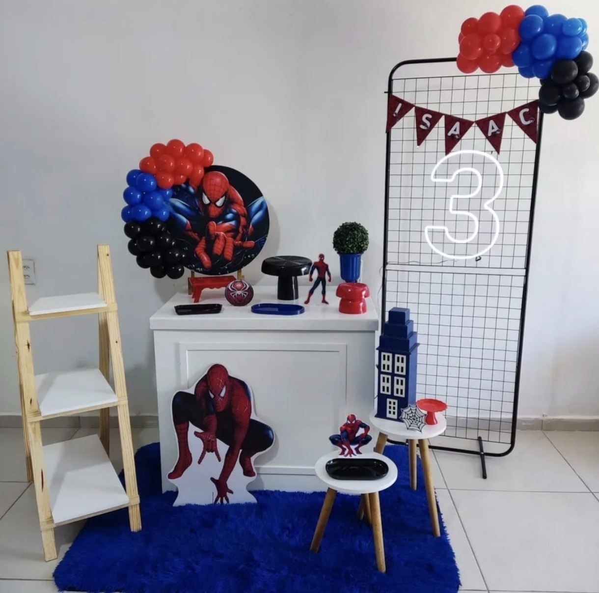 Kit Completo Homem Aranha  - Minifestaliv 