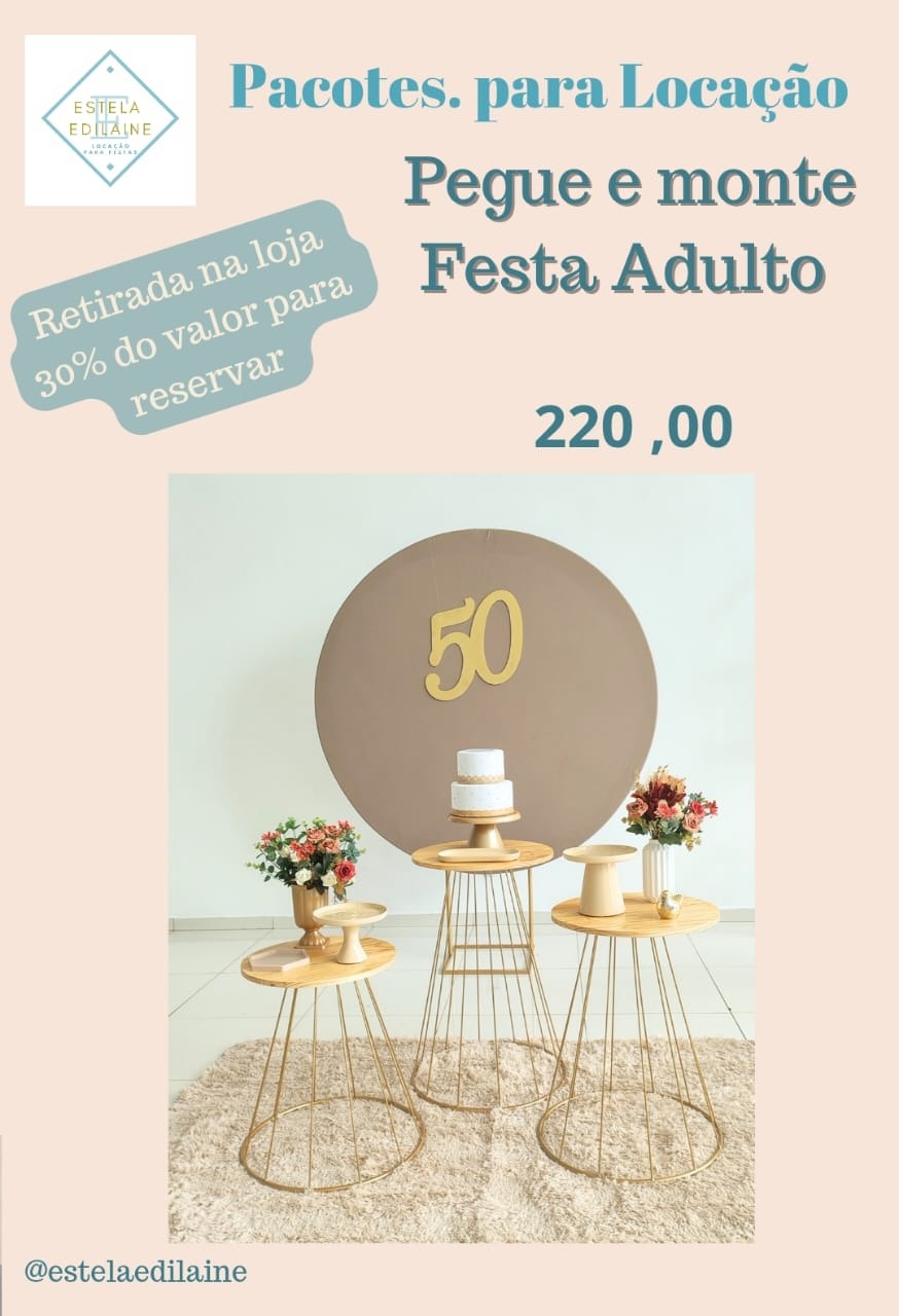 Festa Adulto - Estela Edilaine Pegue e monte 