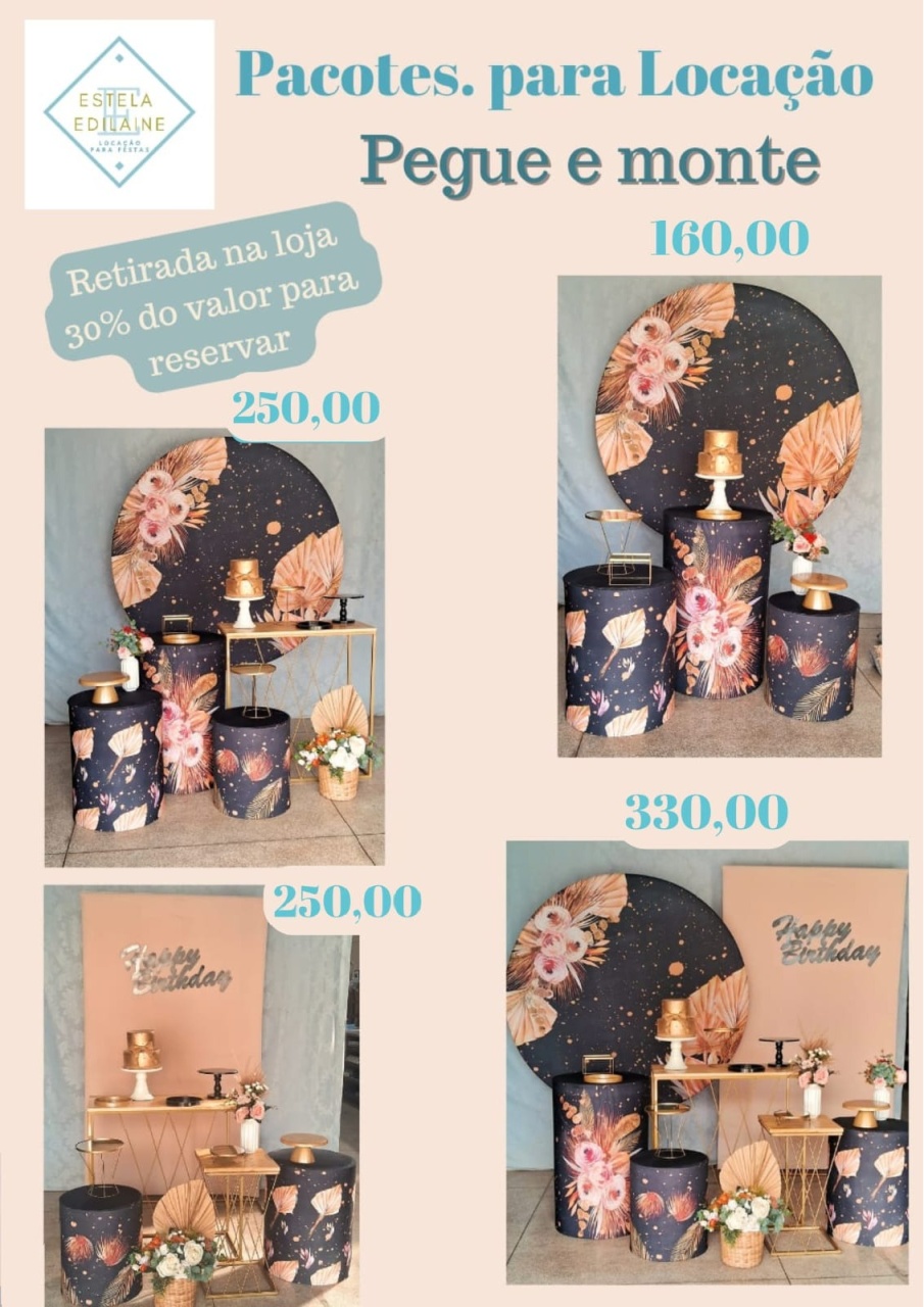 Floral Latânia - Estela Edilaine Pegue e monte 