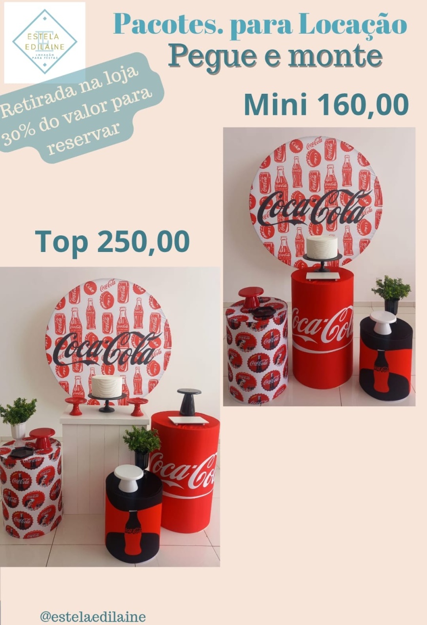 Coca Cola - Estela Edilaine Pegue e monte 