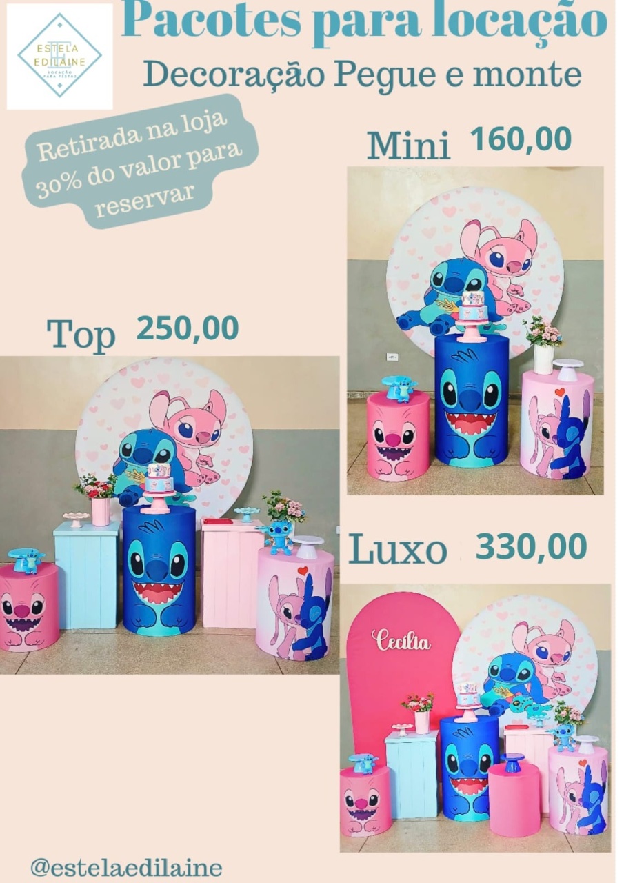 Angela E Stitch - Estela Edilaine Pegue e monte 