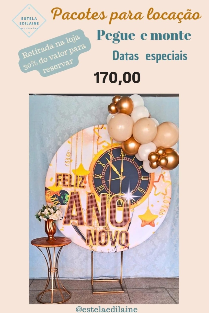Ano Novo 6 Indisponivel - Estela Edilaine Pegue e monte 