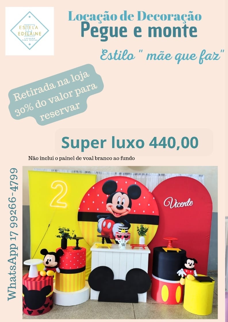 Mickey - Estela Edilaine Pegue e monte 