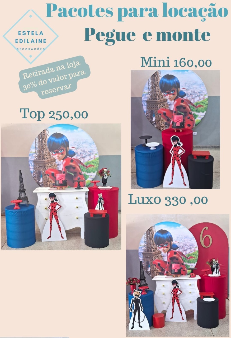 Ladybug - Estela Edilaine Pegue e monte 