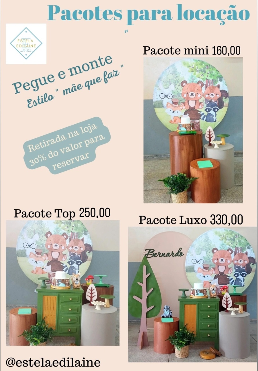 Bosque Menino - Estela Edilaine Pegue e monte 
