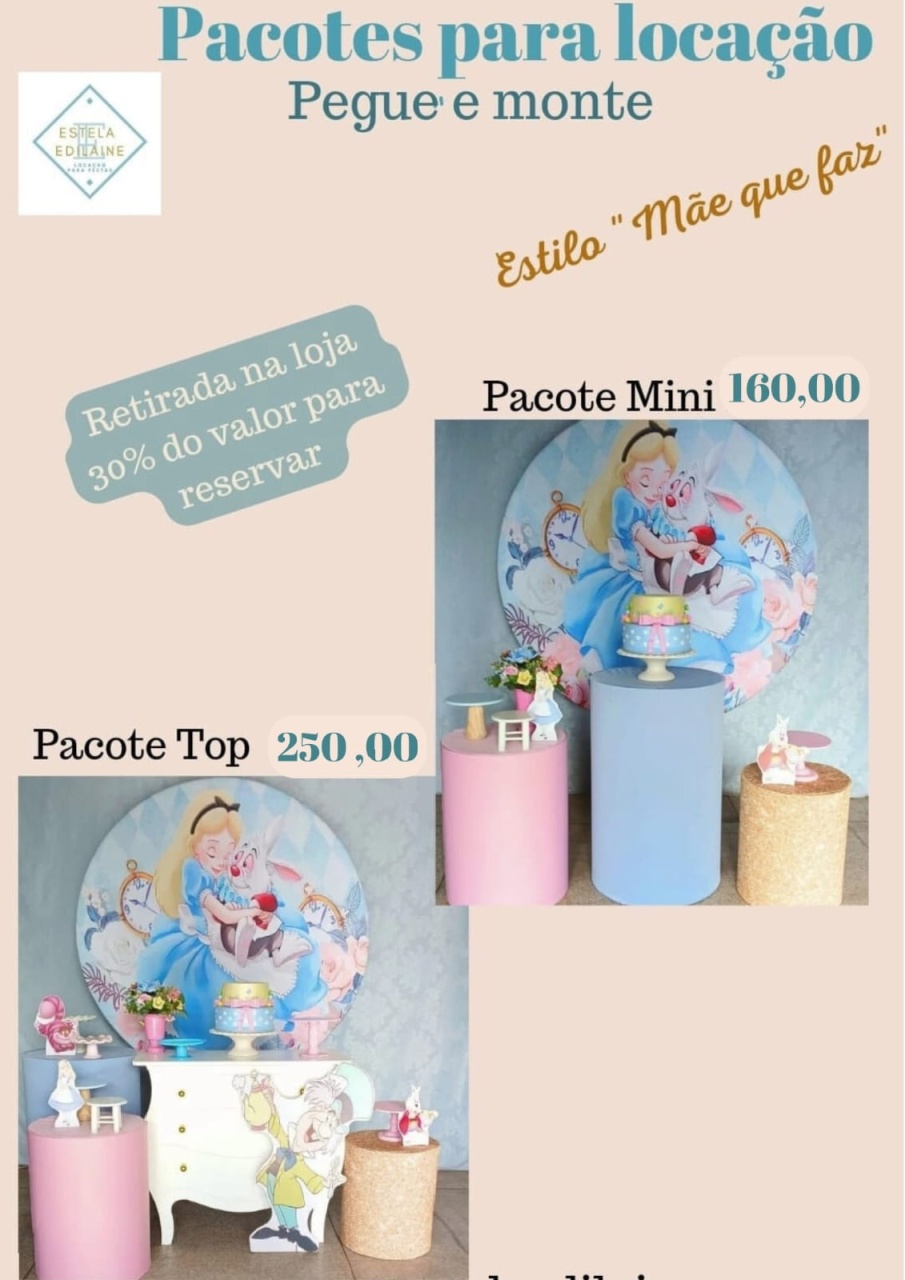 Alice  - Estela Edilaine Pegue e monte 