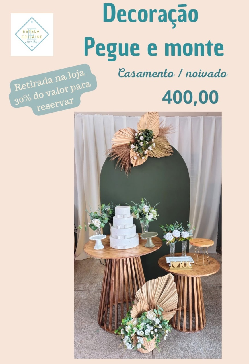 Noivado/Casamento 2 - Estela Edilaine Pegue e monte 