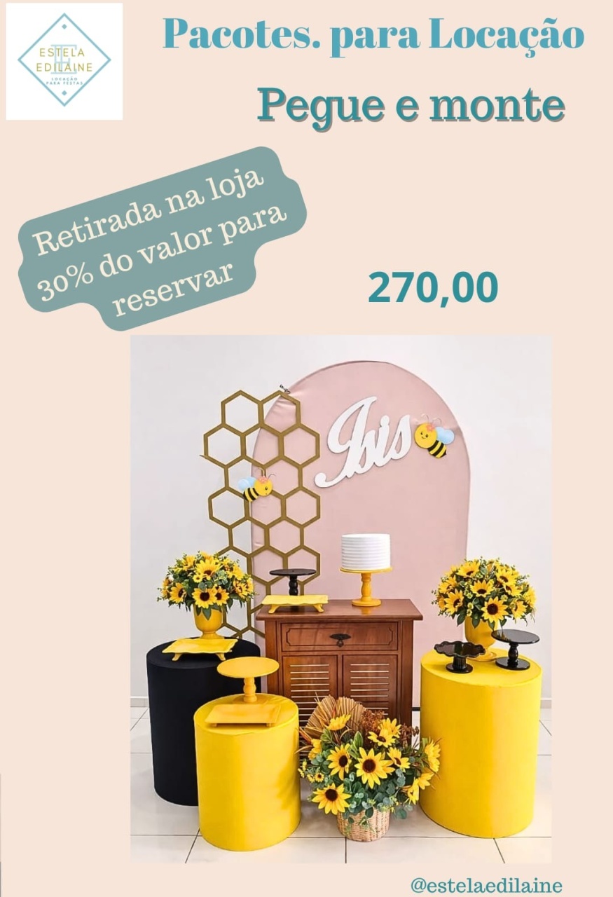 Abelhinha - Estela Edilaine Pegue e monte 
