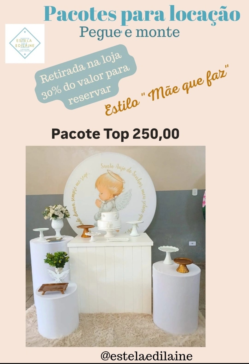 Batizado 9 - Estela Edilaine Pegue e monte 