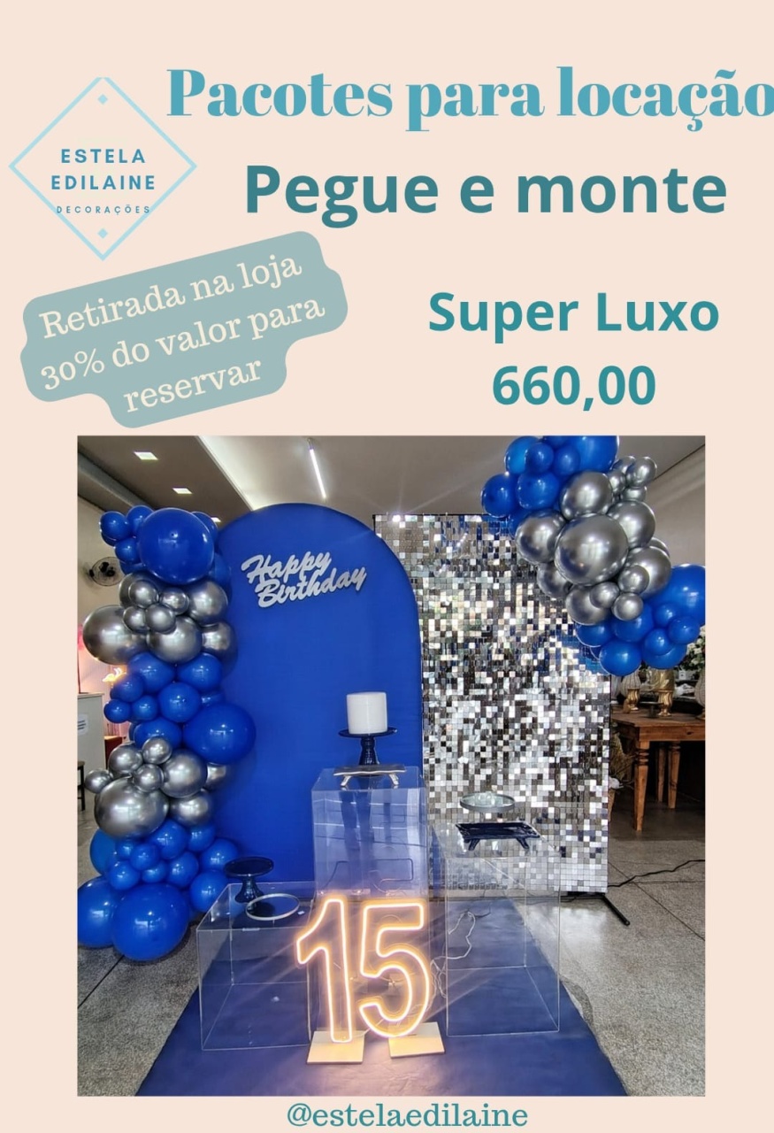 Adulto C/ Painel Paetê - Estela Edilaine Pegue e monte 